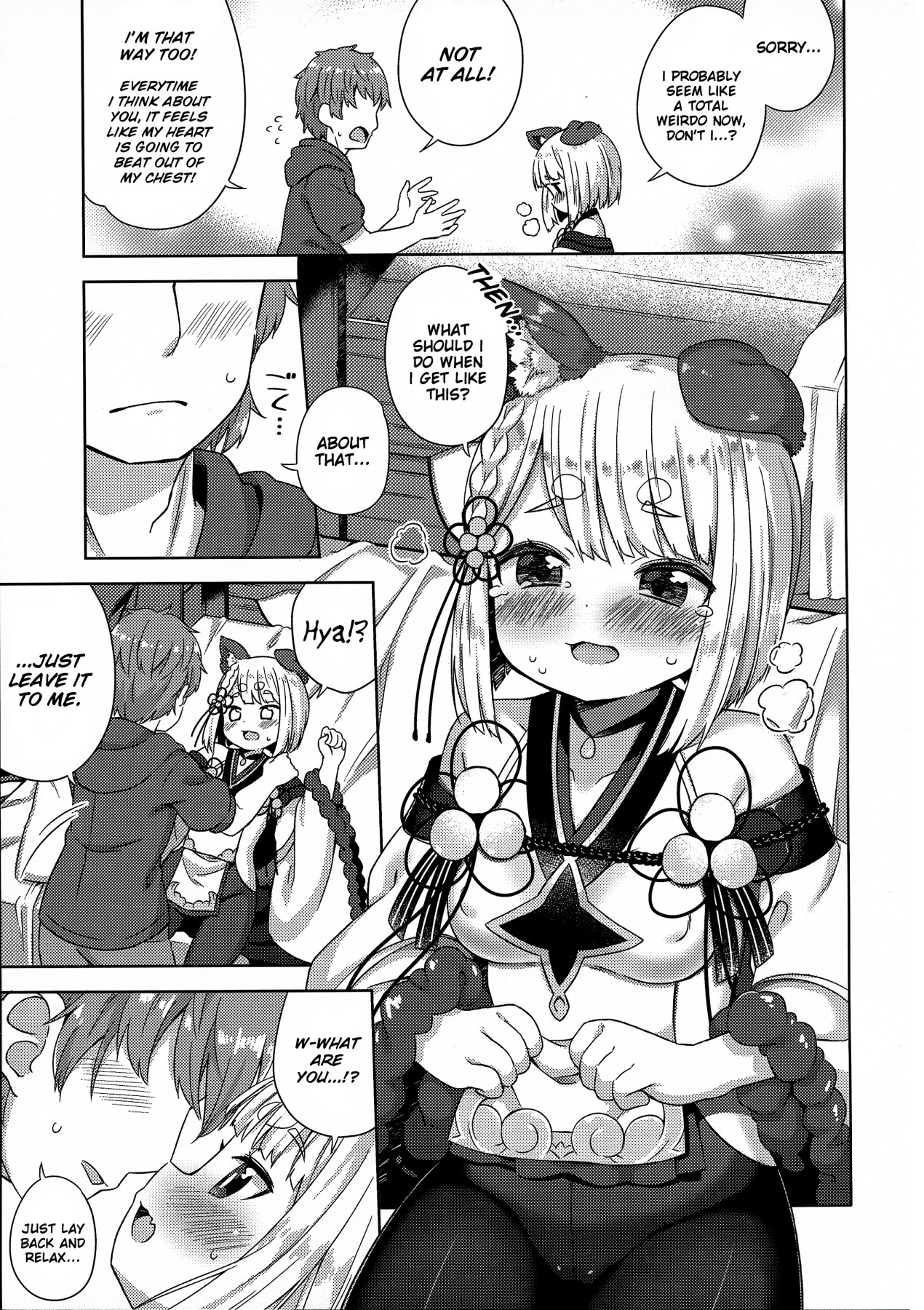 Hentai Manga Comic-The Dog-Eared Goddess Is So Excited SShe Can't Stop!!-Read-6